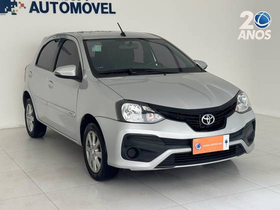 TOYOTA ETIOS 1.5 X PLUS 16V FLEX 4P AUTOMÁTICO TOYOTA ETIOS 1.5 X PLUS 16V FLEX 4P AUTOMÁTICO